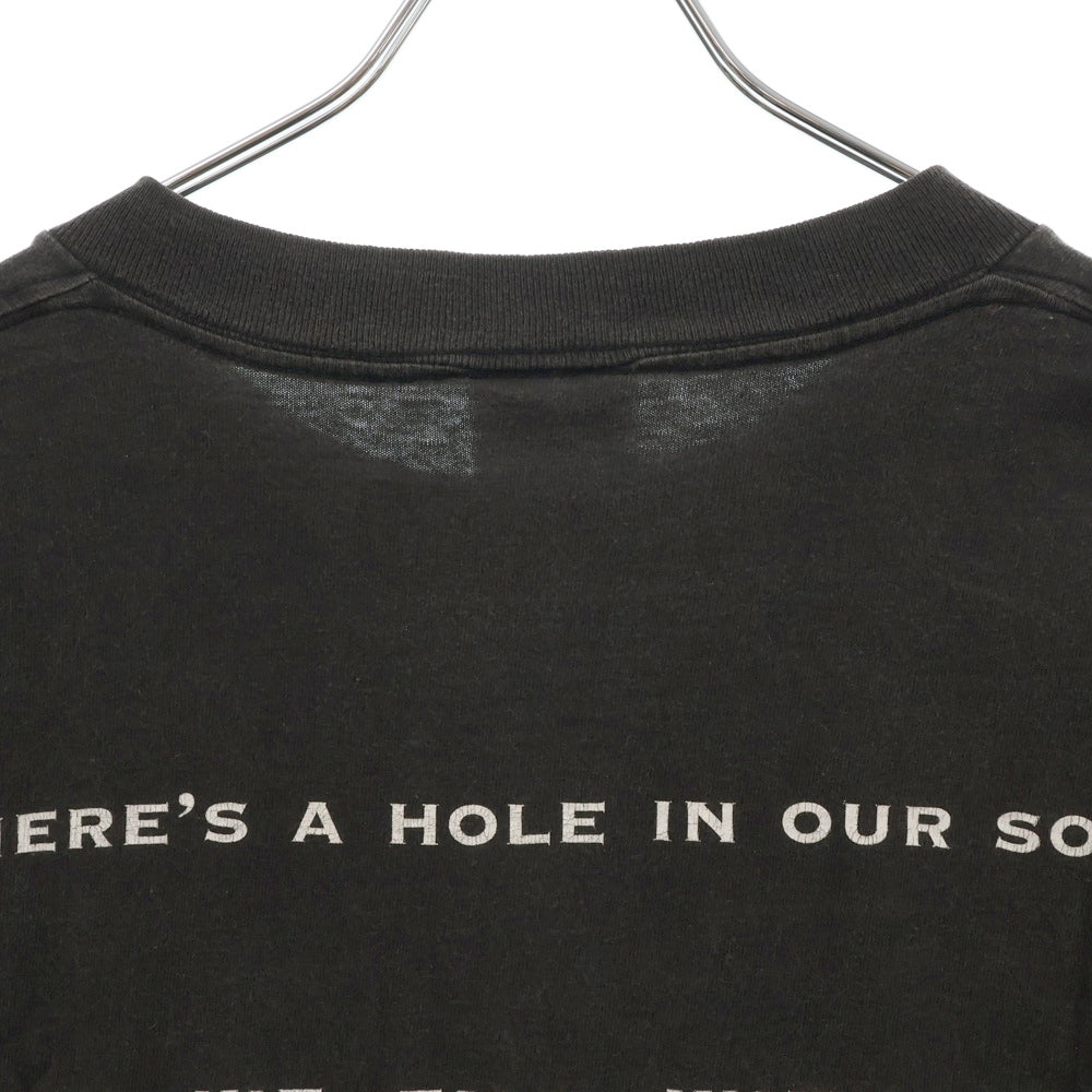 VINTAGE(ヴィンテージ) 90s MARILYN MANSON THERE'S A HOLE IN OUR SOUL マリリンマンソン 両面プリント 半袖Tシャツ カットソー ブラック
