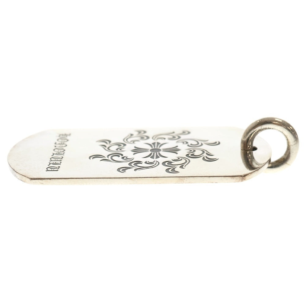 CHROME HEARTS(クロムハーツ) D TAG LRG LTD ホノルル限定 CHシャイン ラージドッグタグ ネックレストップ シルバー