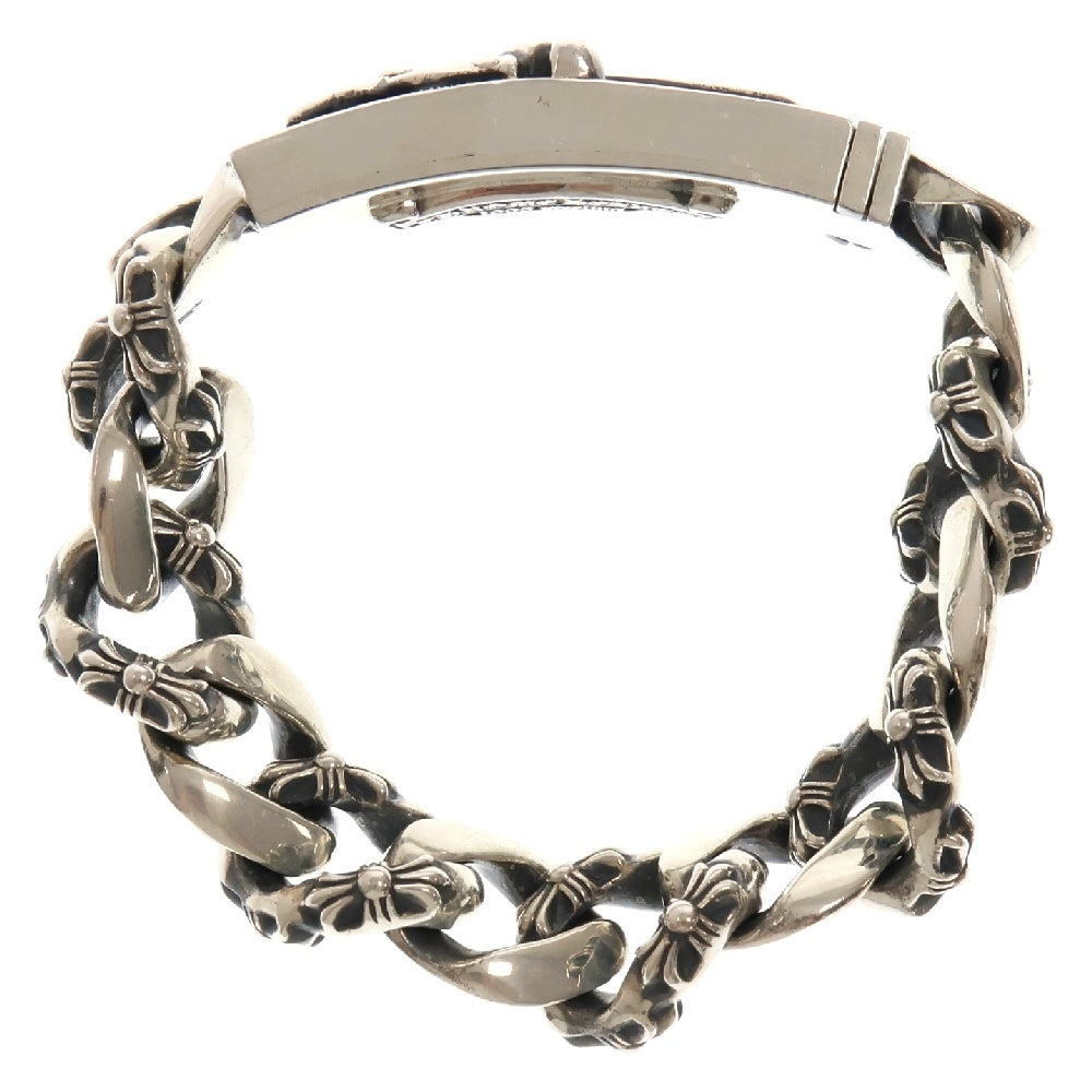 CHROME HEARTS(クロムハーツ) ID DAGGER AFTER P/D ダガーIDファンシー アフターPAVEダイヤ シルバーブレスレット