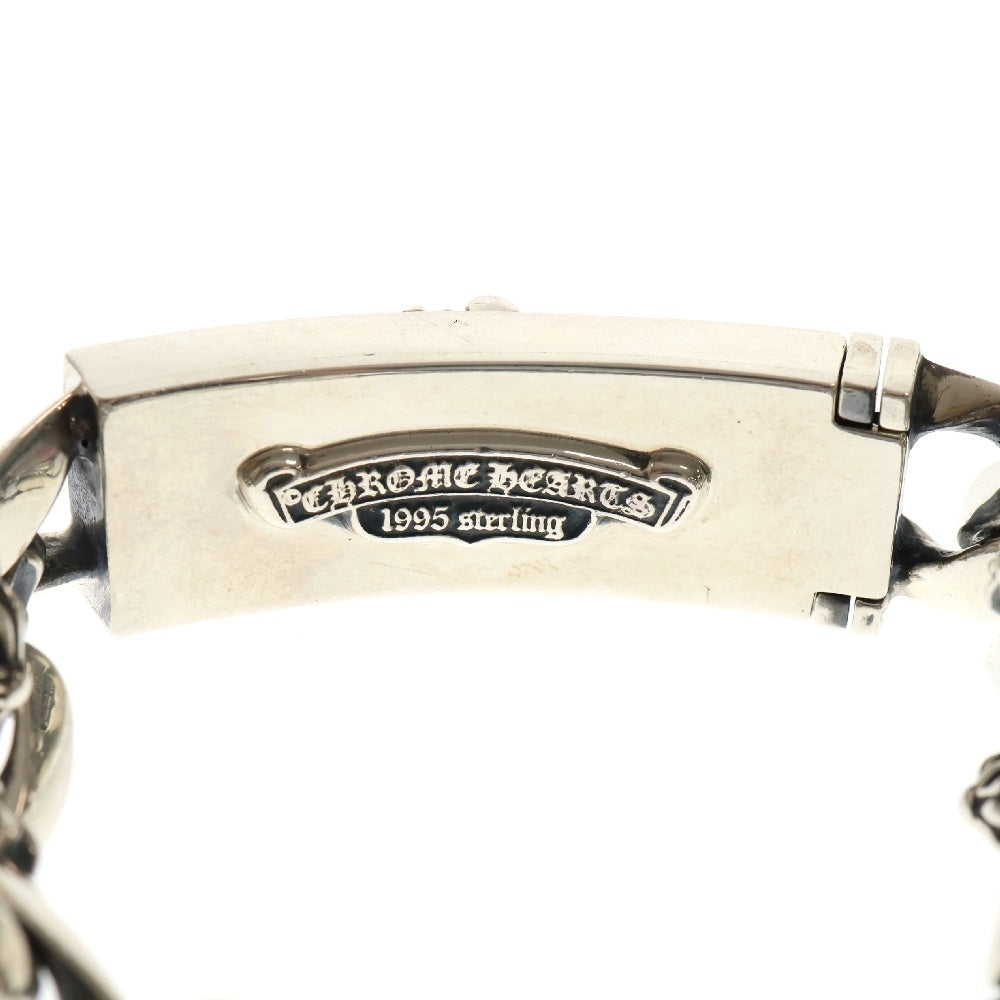 CHROME HEARTS(クロムハーツ) ID DAGGER AFTER P/D ダガーIDファンシー アフターPAVEダイヤ シルバーブレスレット