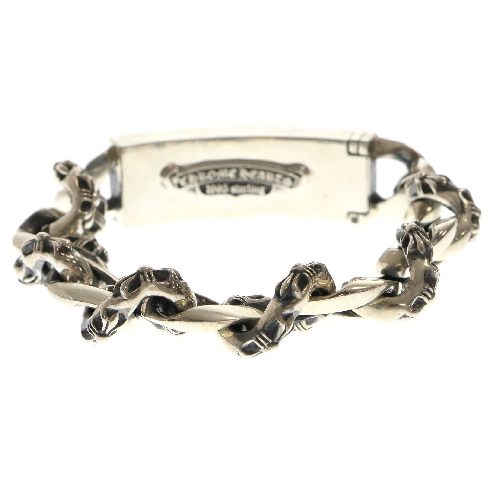 CHROME HEARTS(クロムハーツ) ID DAGGER AFTER P/D/SAP ダガーIDファンシーブレスレット アフターPAVEダイヤ/ルビー シルバー