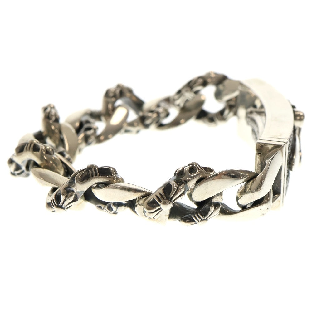 CHROME HEARTS(クロムハーツ) ID DAGGER AFTER P/D/SAP ダガーIDファンシーブレスレット アフターPAVEダイヤ/ルビー シルバー