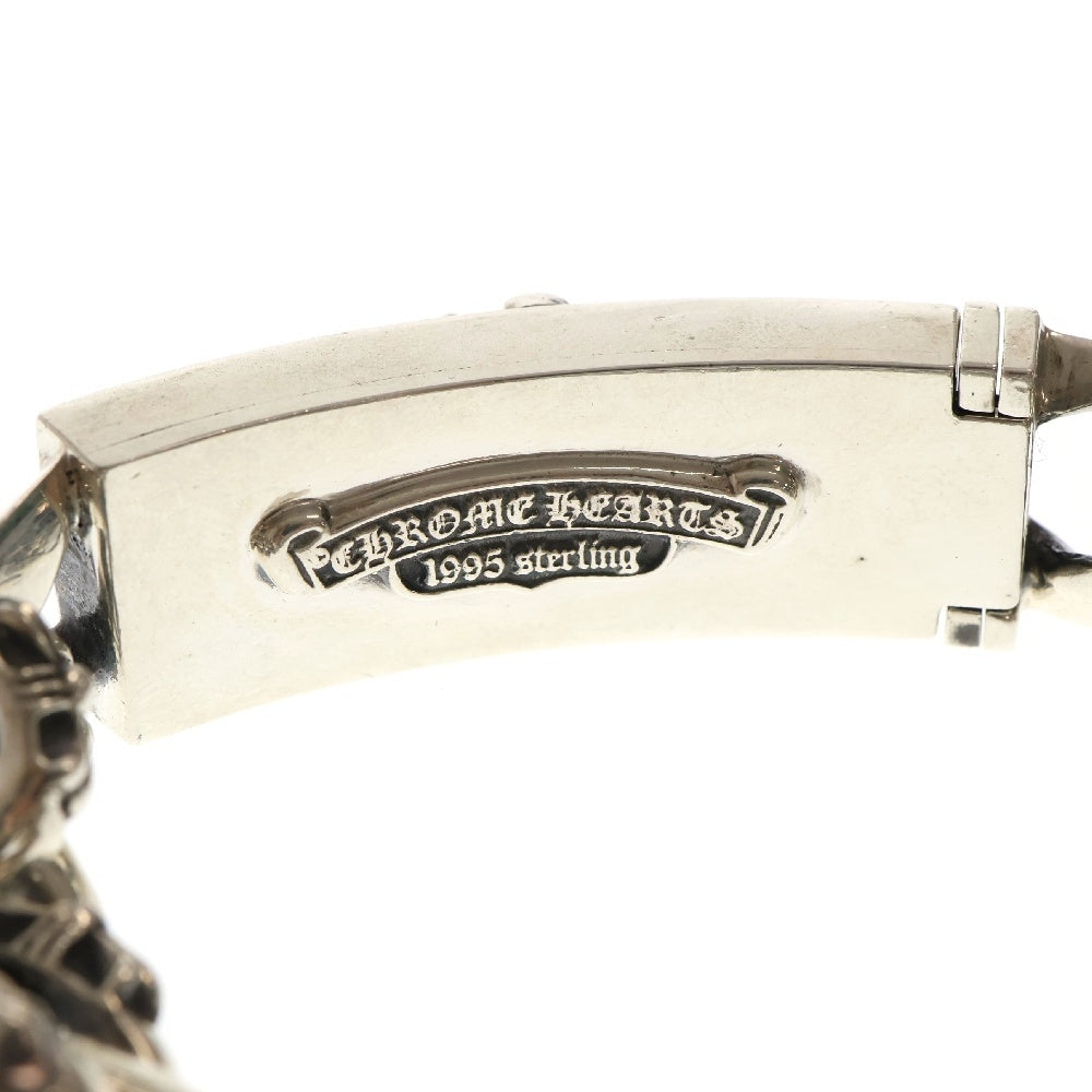 CHROME HEARTS(クロムハーツ) ID DAGGER AFTER P/D/SAP ダガーIDファンシーブレスレット アフターPAVEダイヤ/ルビー シルバー