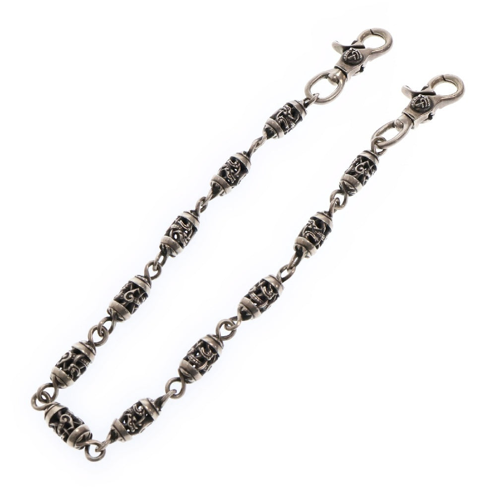 CHROME HEARTS(クロムハーツ) WALLET CHAIN CELTIC ROLLER 2CLIP LONG ウォレットチェーン ケルティック ローラー 2クリップ ロング