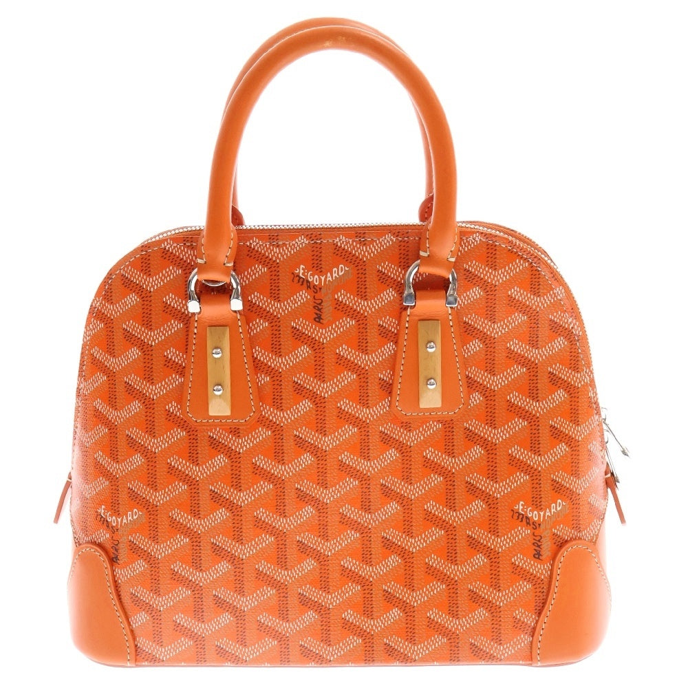 GOYARD(ゴヤール) VENDOME MINI ヴァンドーム ミニ レザー ハンドバッグ オレンジ