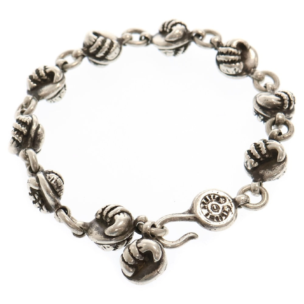 CHROME HEARTS(クロムハーツ) NO2 CROW BALL #2クロウボール シルバーブレスレット シルバー