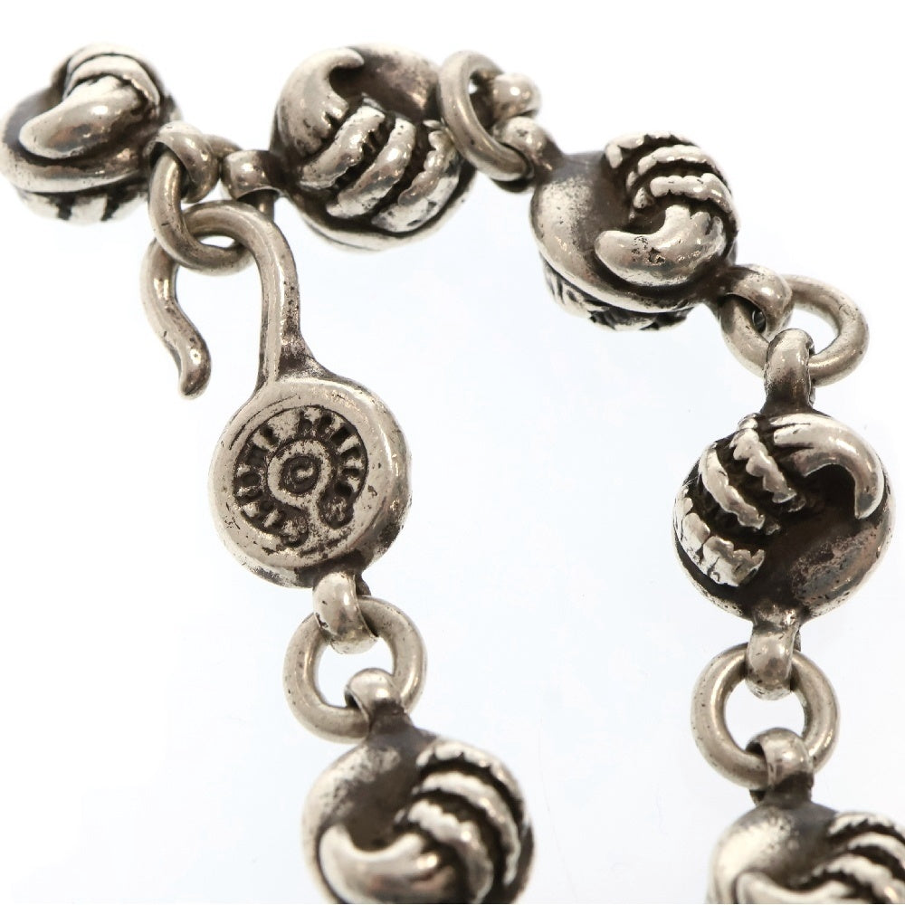 CHROME HEARTS(クロムハーツ) NO2 CROW BALL #2クロウボール シルバーブレスレット シルバー