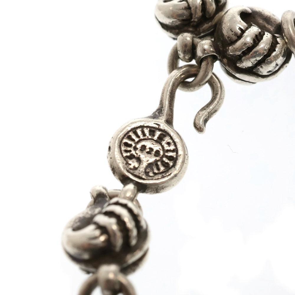 CHROME HEARTS(クロムハーツ) NO2 CROW BALL #2クロウボール シルバーブレスレット シルバー