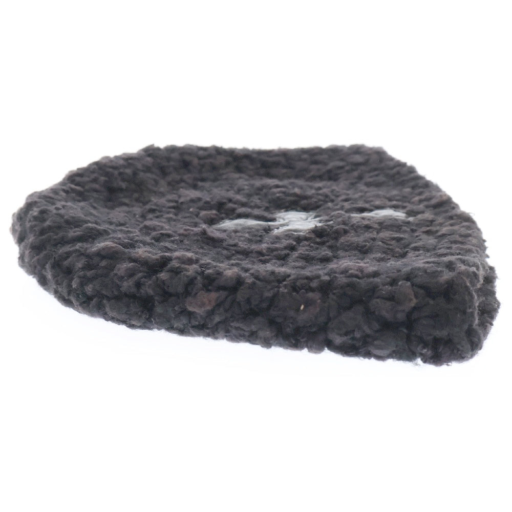 CHROME HEARTS(クロムハーツ) OLD CRS PATCH COTTON BEANIE オールド クロスパッチ コットン シングルビーニー ブラック
