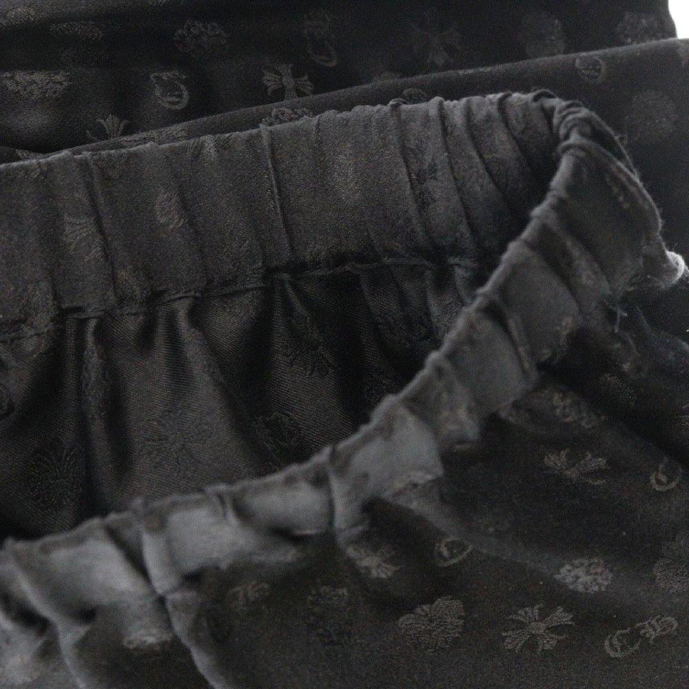 CHROME HEARTS(クロムハーツ) CH総柄 シルク スカート レディース ブラック