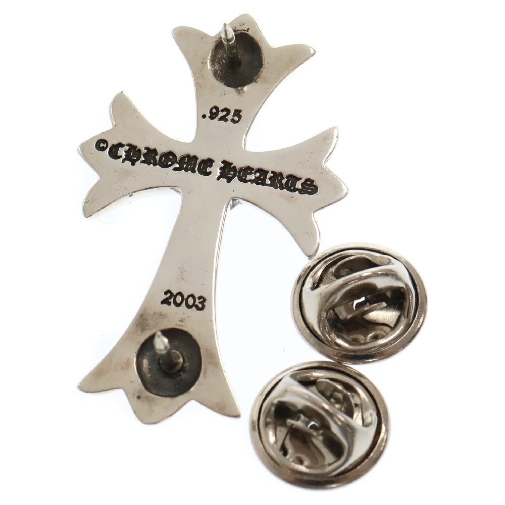 CHROME HEARTS(クロムハーツ) PIN CROSS SMALL スティックピン スモールCHクロス ピンバッジ シルバー