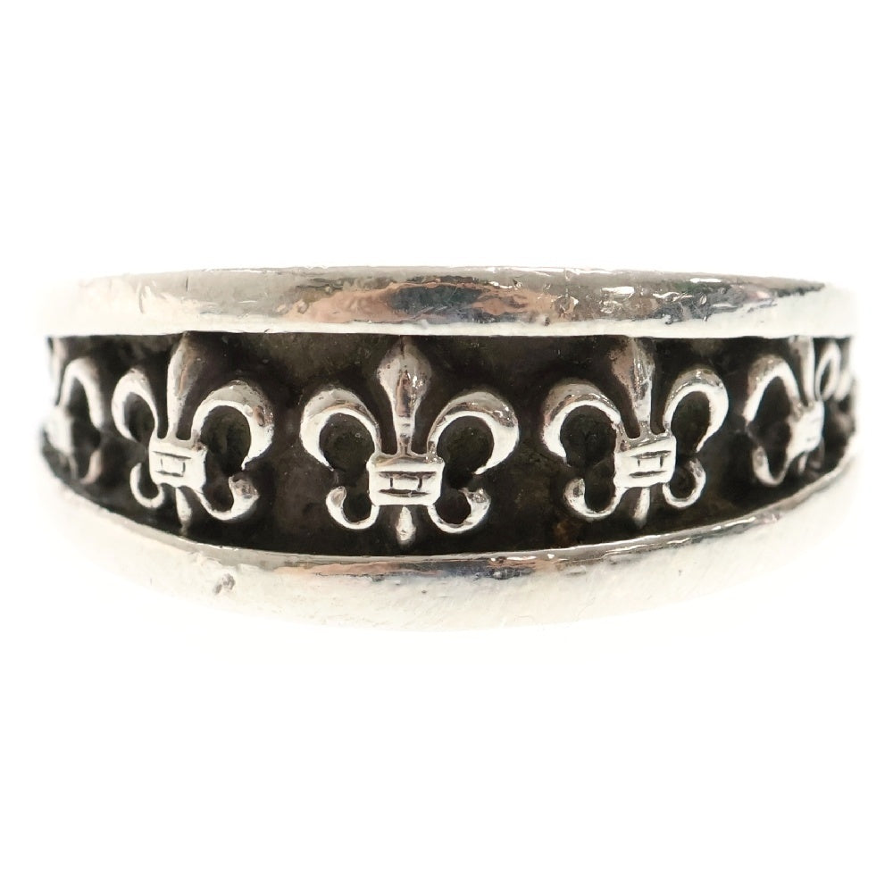 CHROME HEARTS(クロムハーツ) NARROW V BS FLUER ナローVバンドBSフレア シルバーリング