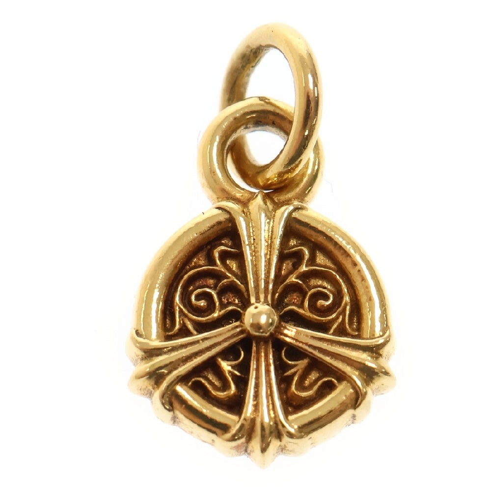 CHROME HEARTS(クロムハーツ) 22K PEACE SIGN ピースサイン チャーム ペンダント ゴールド