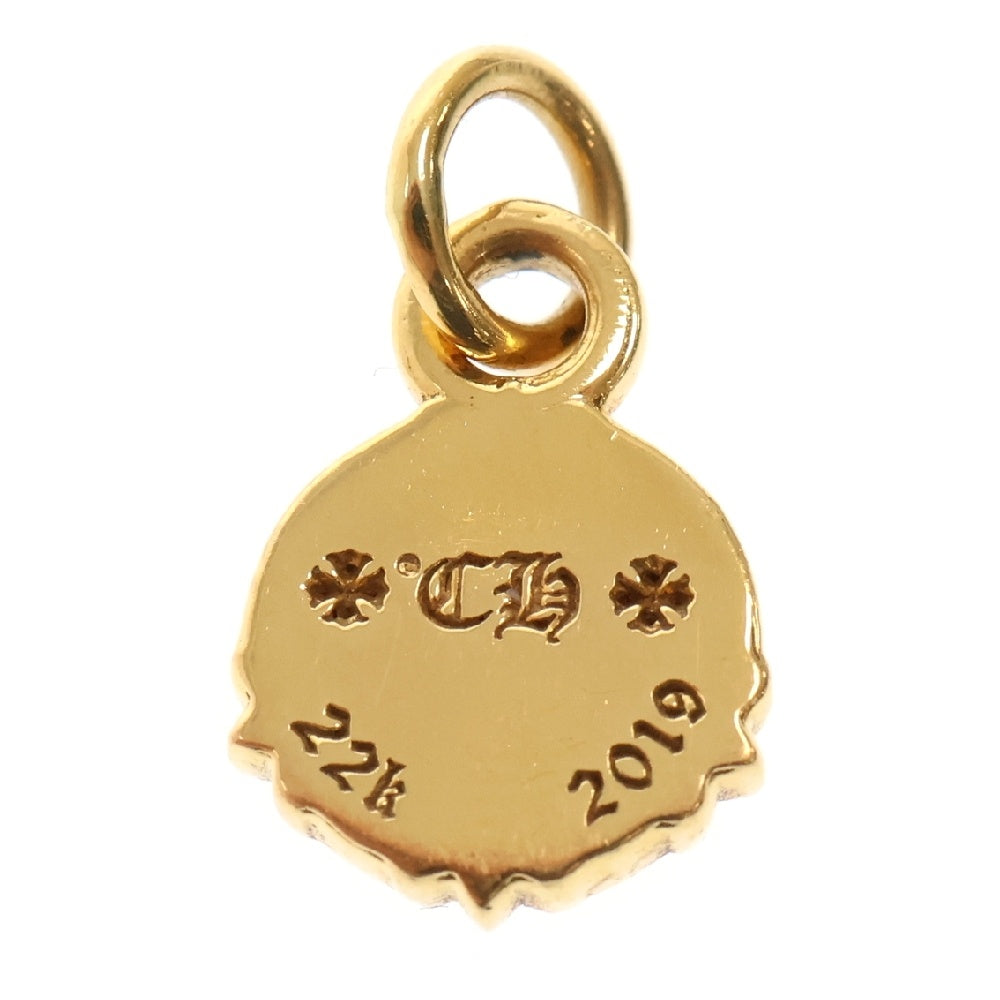 CHROME HEARTS(クロムハーツ) 22K PEACE SIGN ピースサイン チャーム ペンダント ゴールド