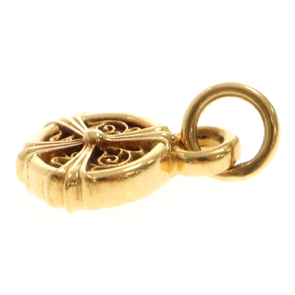 CHROME HEARTS(クロムハーツ) 22K PEACE SIGN ピースサイン チャーム ペンダント ゴールド