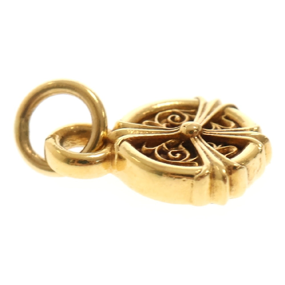 CHROME HEARTS(クロムハーツ) 22K PEACE SIGN ピースサイン チャーム ペンダント ゴールド