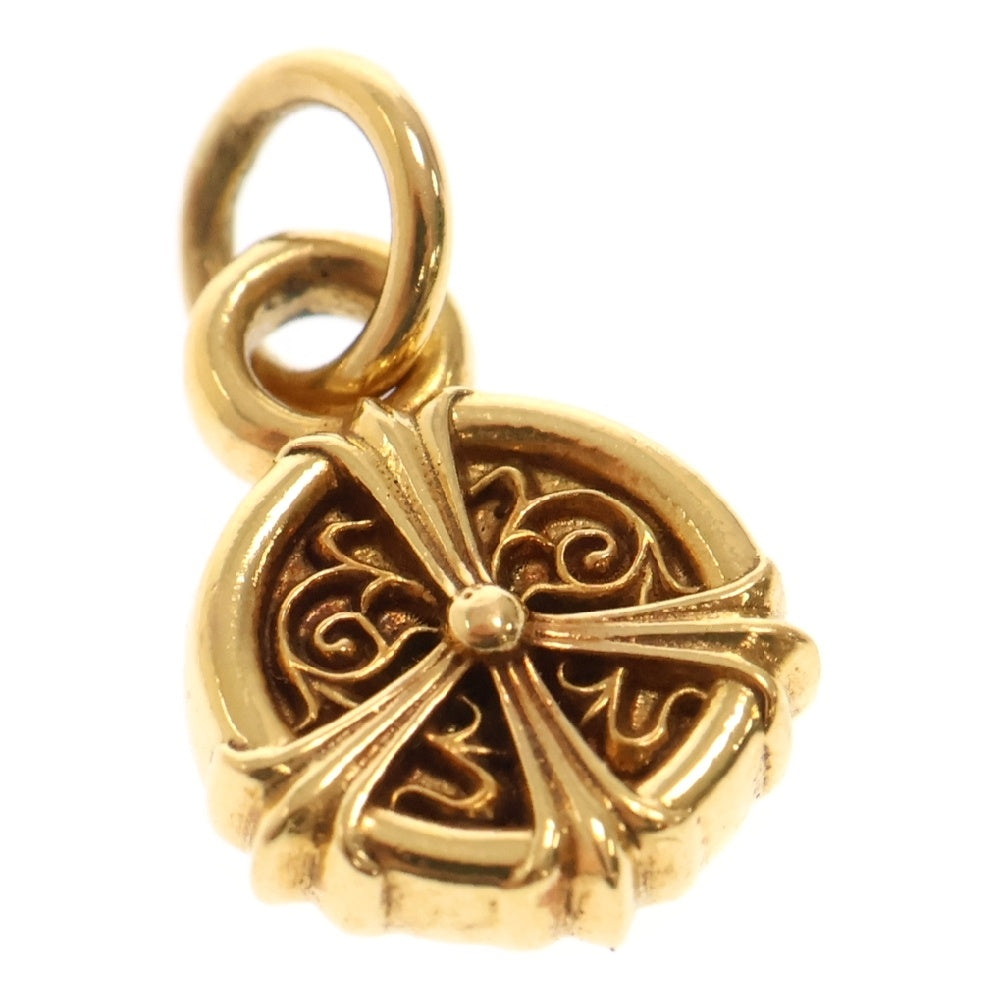 CHROME HEARTS(クロムハーツ) 22K PEACE SIGN ピースサイン チャーム ペンダント ゴールド