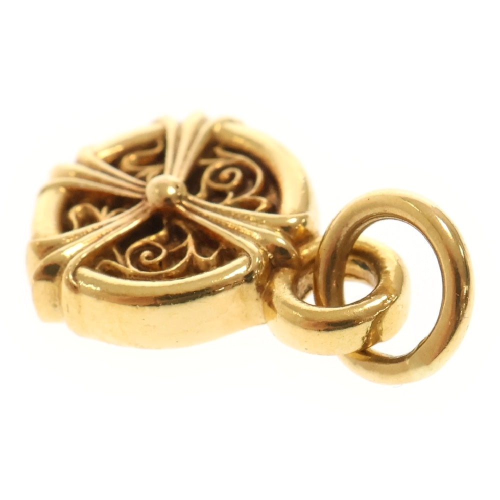 CHROME HEARTS(クロムハーツ) 22K PEACE SIGN ピースサイン チャーム ペンダント ゴールド