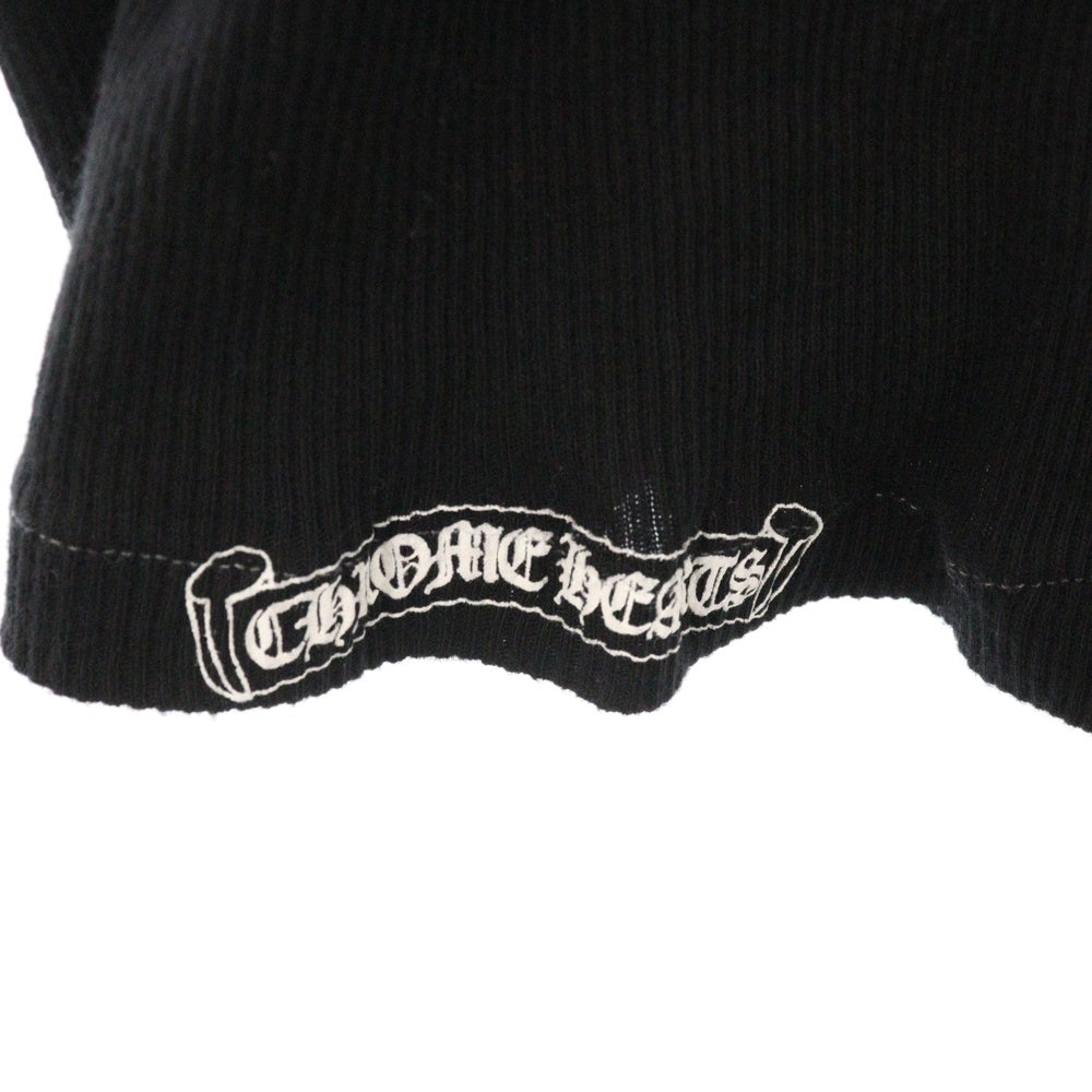 CHROME HEARTS(クロムハーツ) オールド サイドロゴ ファックユー タンクトップ ノースリーブ ブラック
