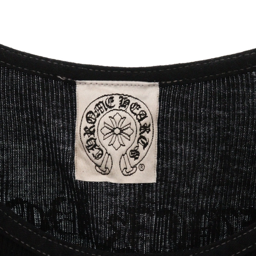 CHROME HEARTS(クロムハーツ) オールド サイドロゴ ファックユー タンクトップ ノースリーブ ブラック