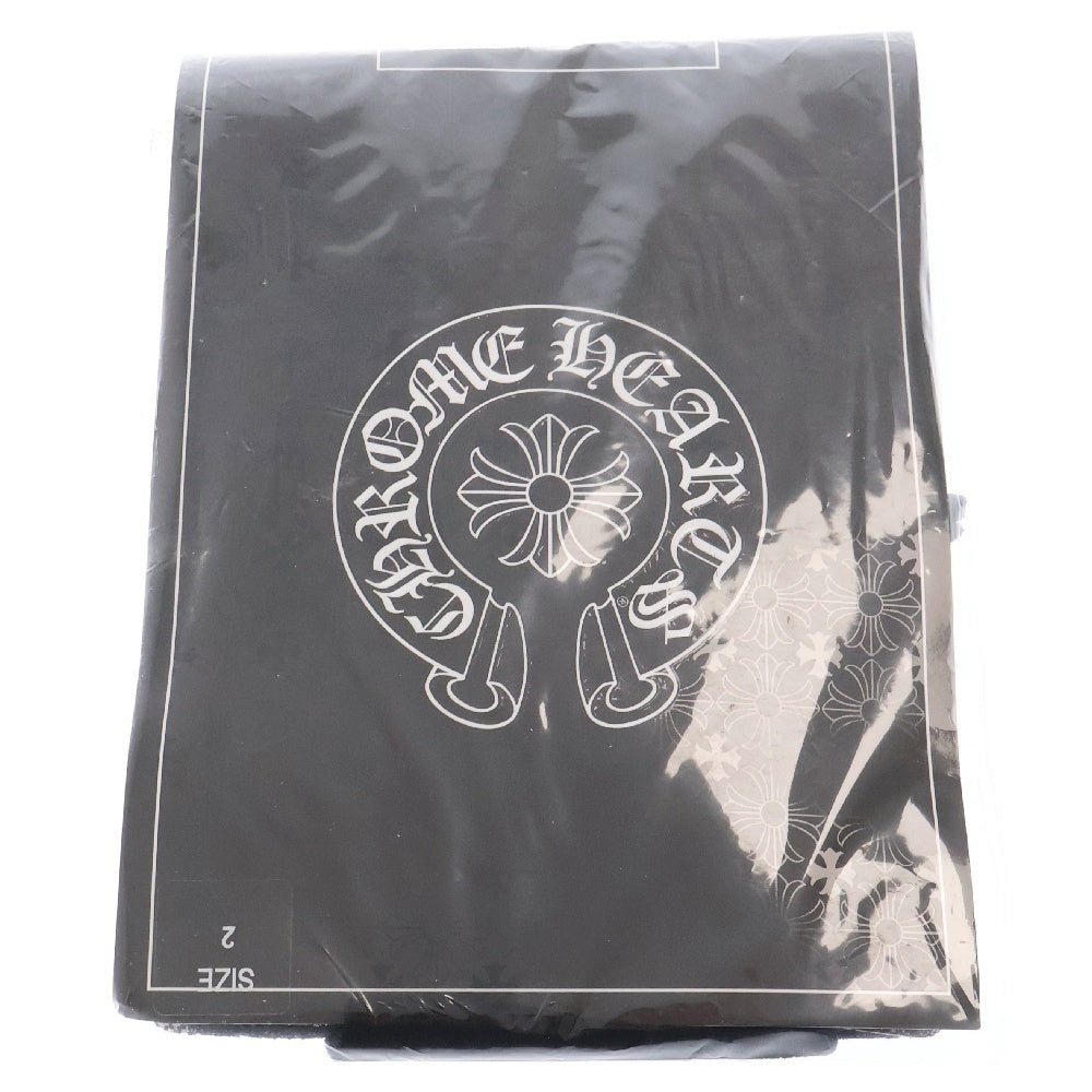 CHROME HEARTS(クロムハーツ) CHクロス総柄 タイツ ストッキング ブラック