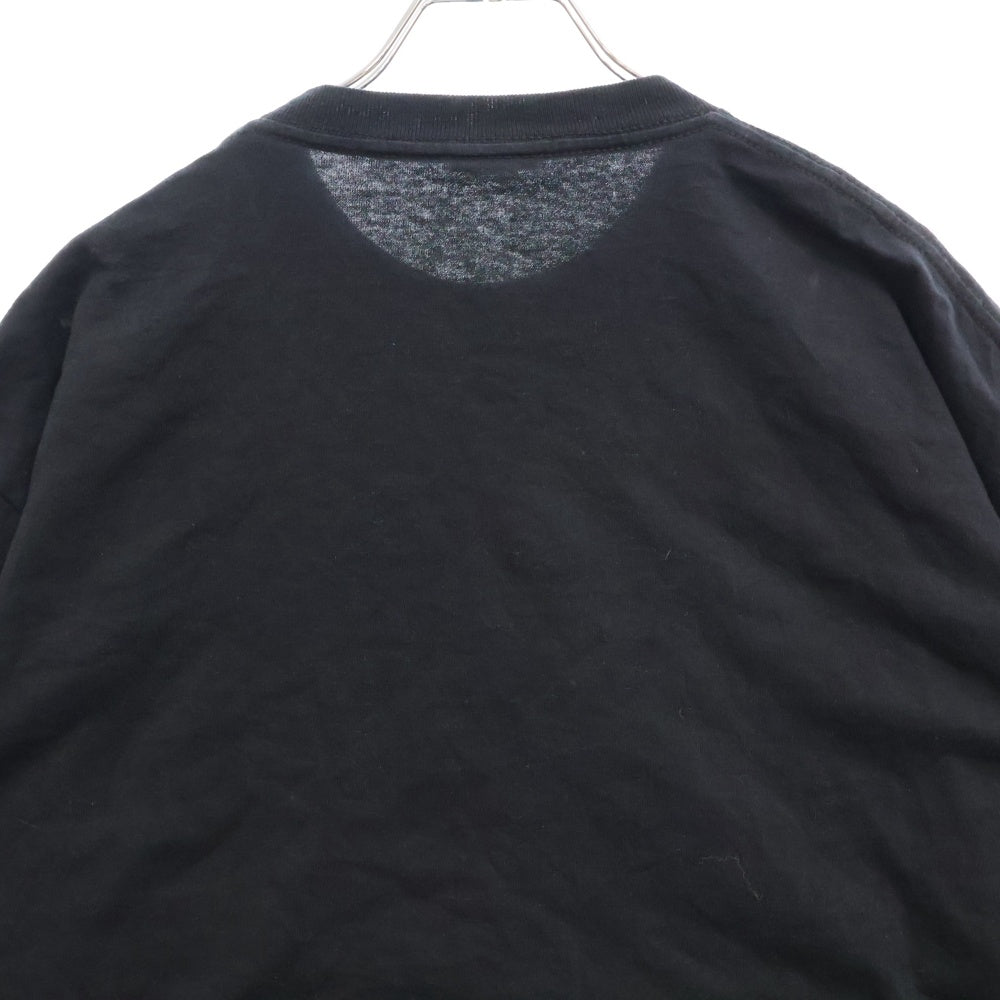 CHROME HEARTS(クロムハーツ) OLD フロントホースシュー刺繍 半袖Tシャツ カットソー ブラック