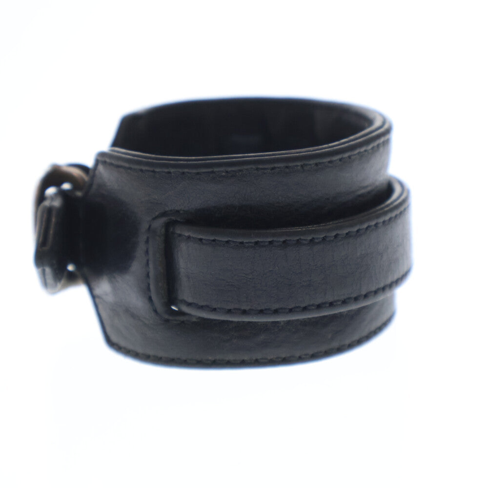 CHROME HEARTS(クロムハーツ) RR TINY BUCKLE ロックンロール レザーブレスレット