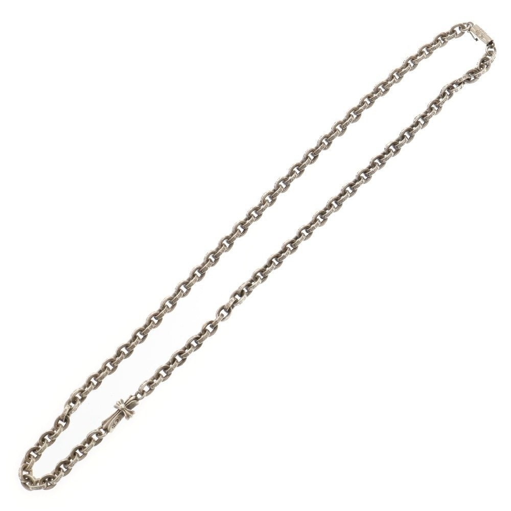 CHROME HEARTS(クロムハーツ) PAPER CHAIN BBY 18 ペーパーチェーン ベイビーファット 18inch シルバーネックレス