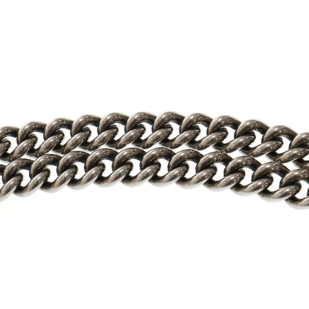 BALENCIAGA(バレンシアガ) タイポロゴウォレットチェーン シルバー