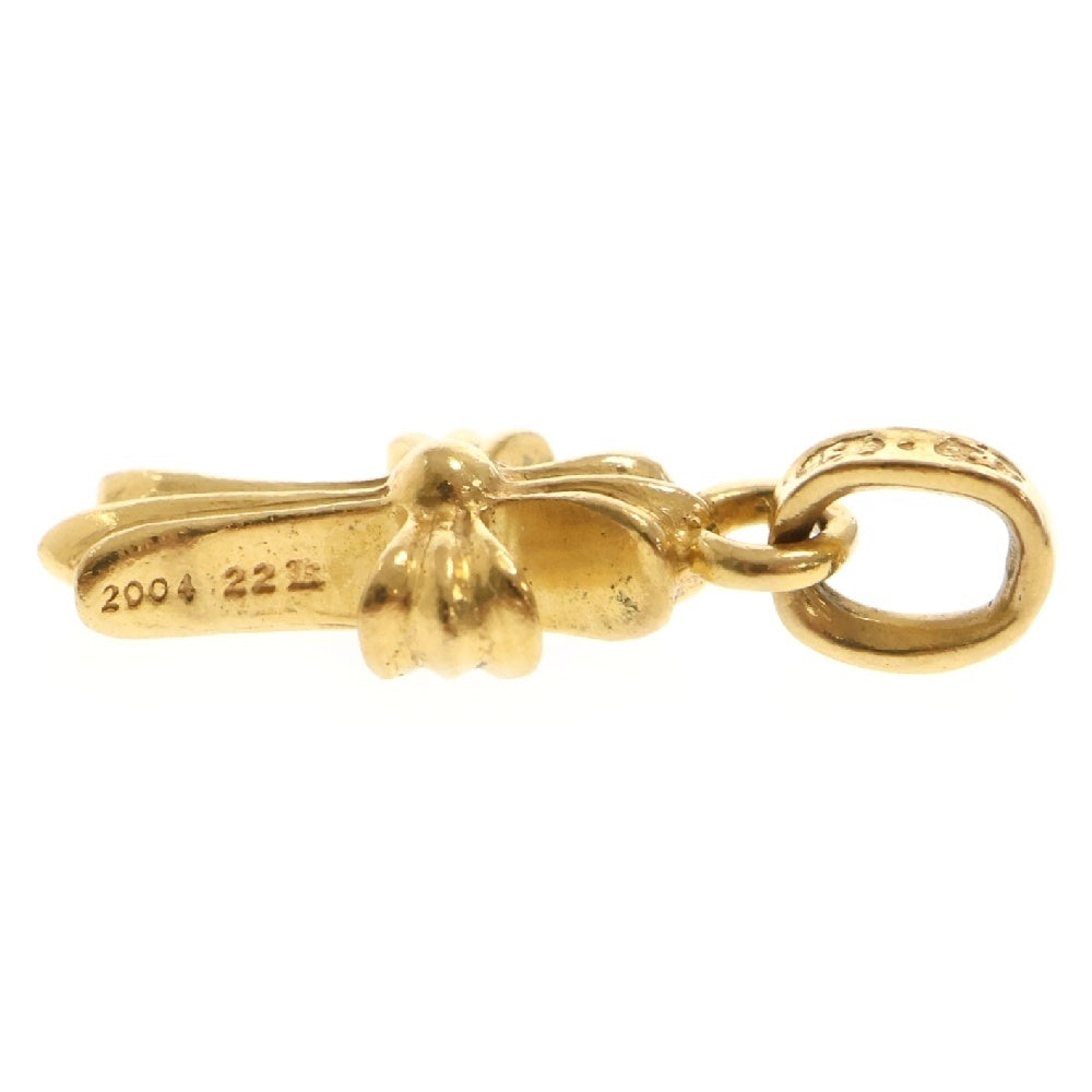 CHROME HEARTS(クロムハーツ) 22K CRS BBYFAT P/DIA ベイビーファットクロス PAVEダイヤ ペンダントトップ ゴールド BCA035