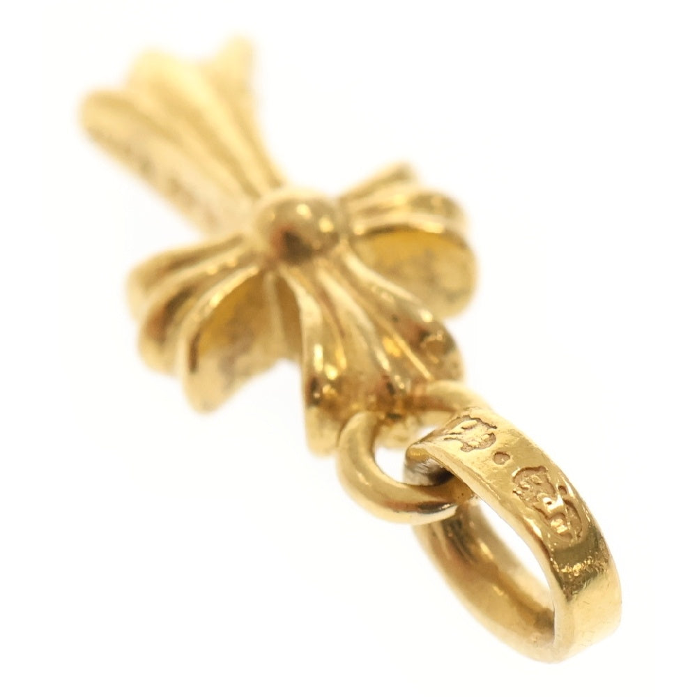 CHROME HEARTS(クロムハーツ) 22K CRS BBYFAT P/DIA ベイビーファットクロス PAVEダイヤ ペンダントトップ ゴールド BCA035