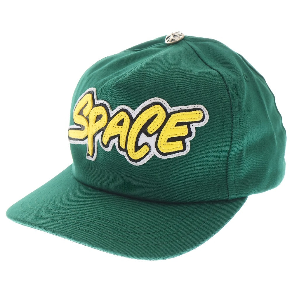 CHROME HEARTS(クロムハーツ) TRUCKER CAP トラッカーキャップ SPACEレザーパッチクロスボール付帽子