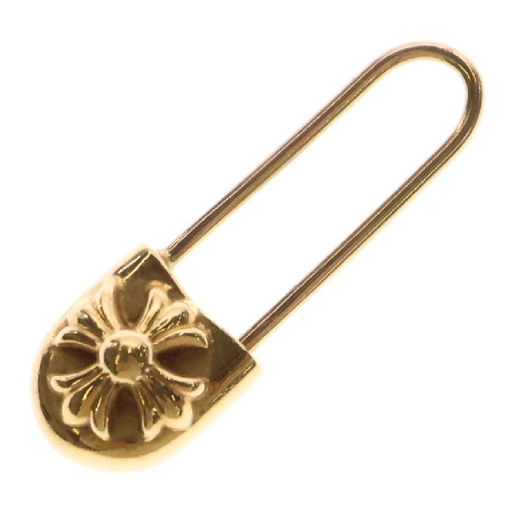 CHROME HEARTS(クロムハーツ) 22K ER SAFETY PIN CH PLS L セーフティーピン ゴールドピアス