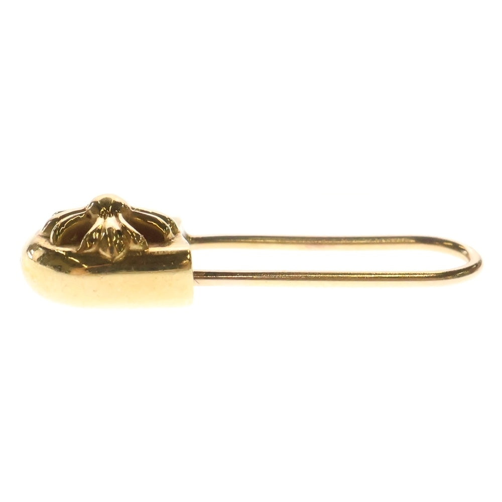 CHROME HEARTS(クロムハーツ) 22K ER SAFETY PIN CH PLS L セーフティーピン ゴールドピアス