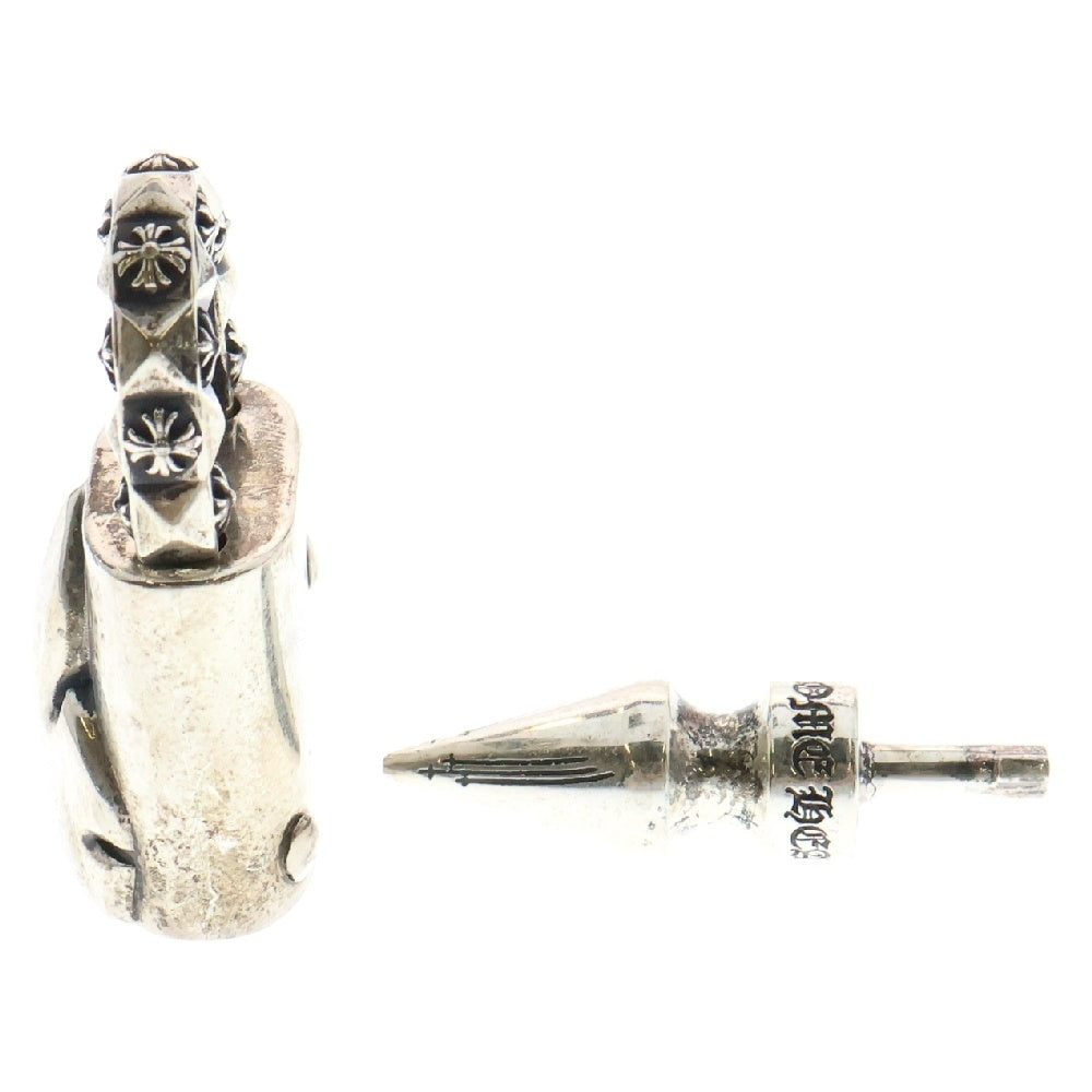 CHROME HEARTS(クロムハーツ) PADLOCK FLERKNEE パドロックフレアニーネックレストップ シルバー