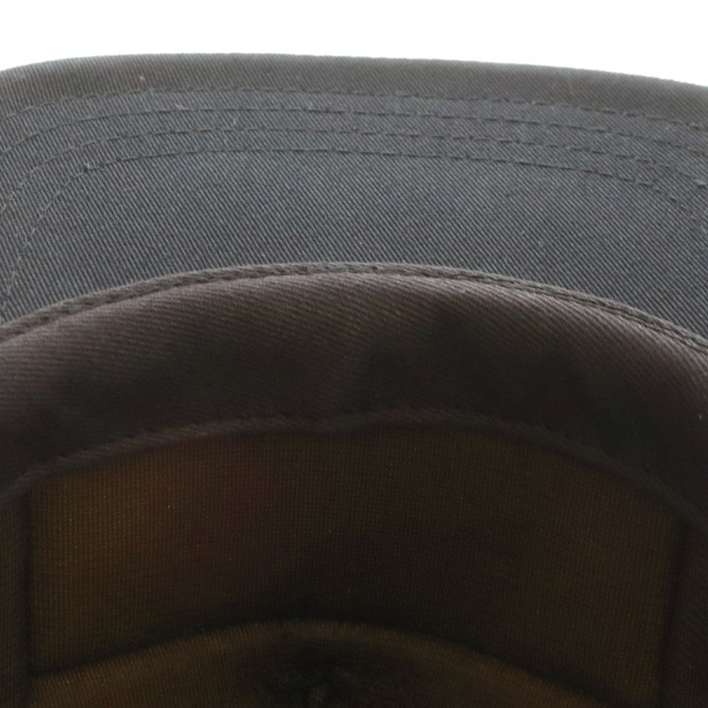 CHROME HEARTS(クロムハーツ) TRUCKER CAP トラッカーキャップ CH刺繍パッチクロスボール付メッシュ帽子 ブラック/カーキ