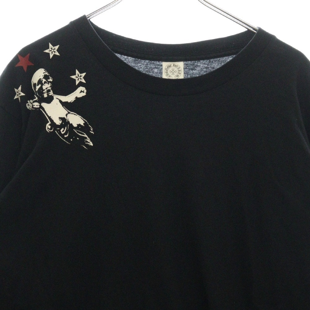 CHROME HEARTS(クロムハーツ) バック フォティプリント 長袖カットソー ブラック