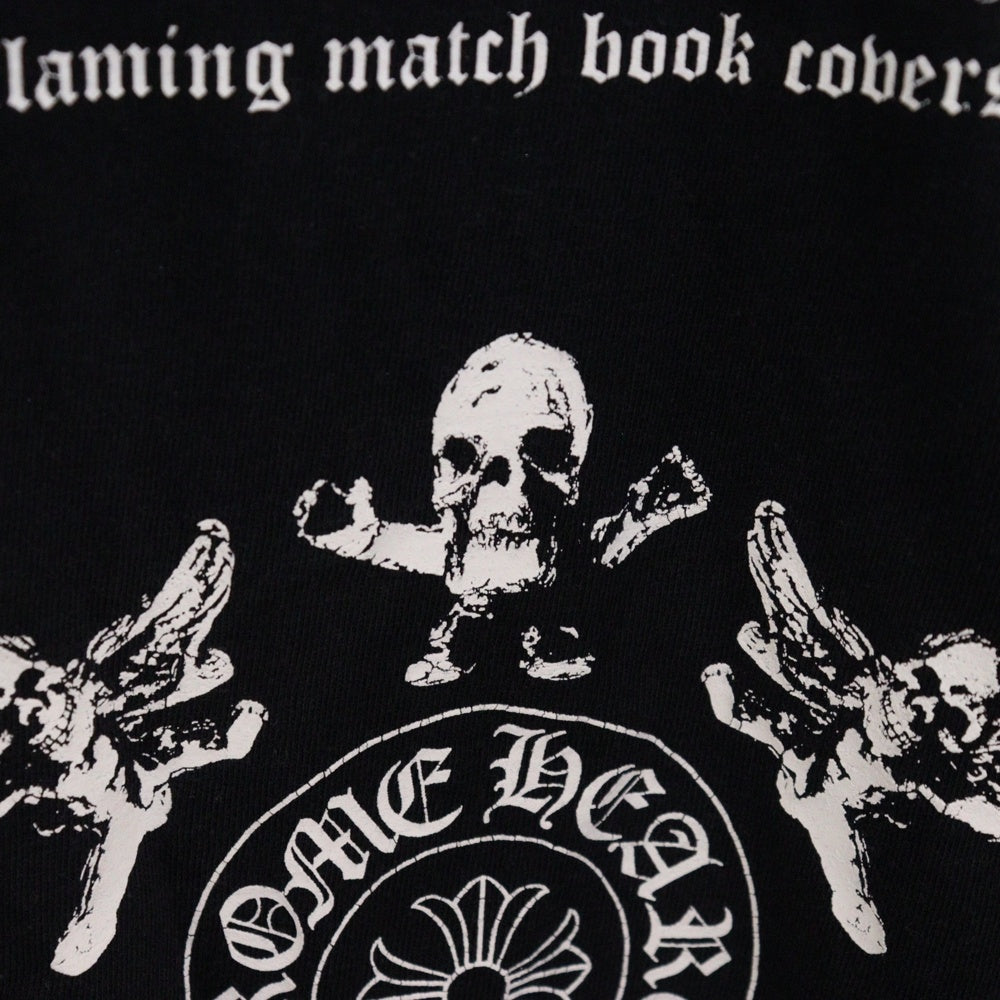 CHROME HEARTS(クロムハーツ) バック フォティプリント 長袖カットソー ブラック