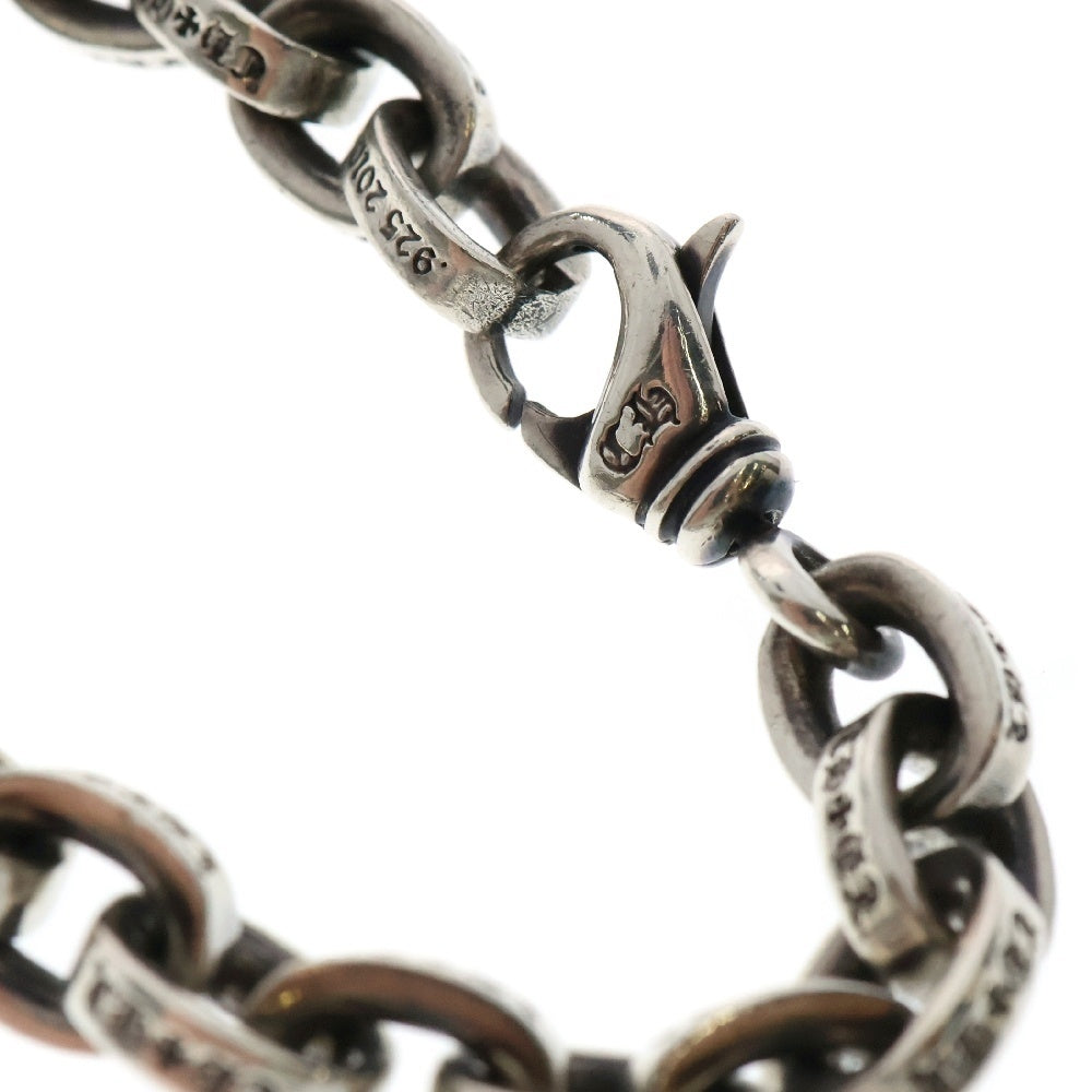 CHROME HEARTS(クロムハーツ) LARGE PAPER CHN ラージペーパーチェーン ブレスレット シルバー BCA170