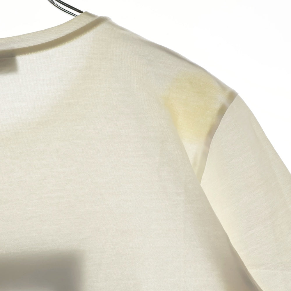 FENDI(フェンディ) FF Logo S/S Tee FAF532 FFロゴ 半袖Tシャツ カットソー ホワイト
