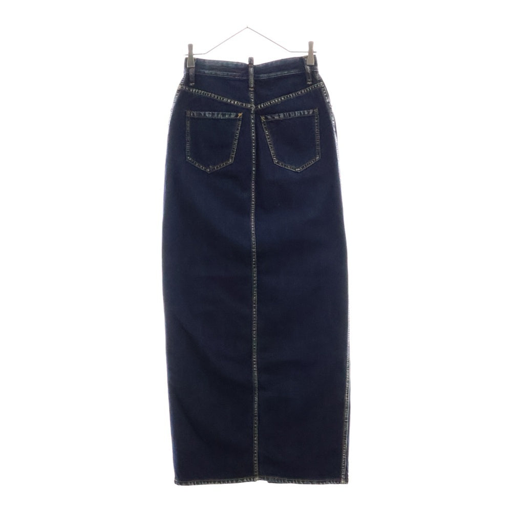 DSQUARED2(ディースクエアード) Denim Long Skirt S75MA0653 デニム ロングスカート ボトムス レディース インディゴ