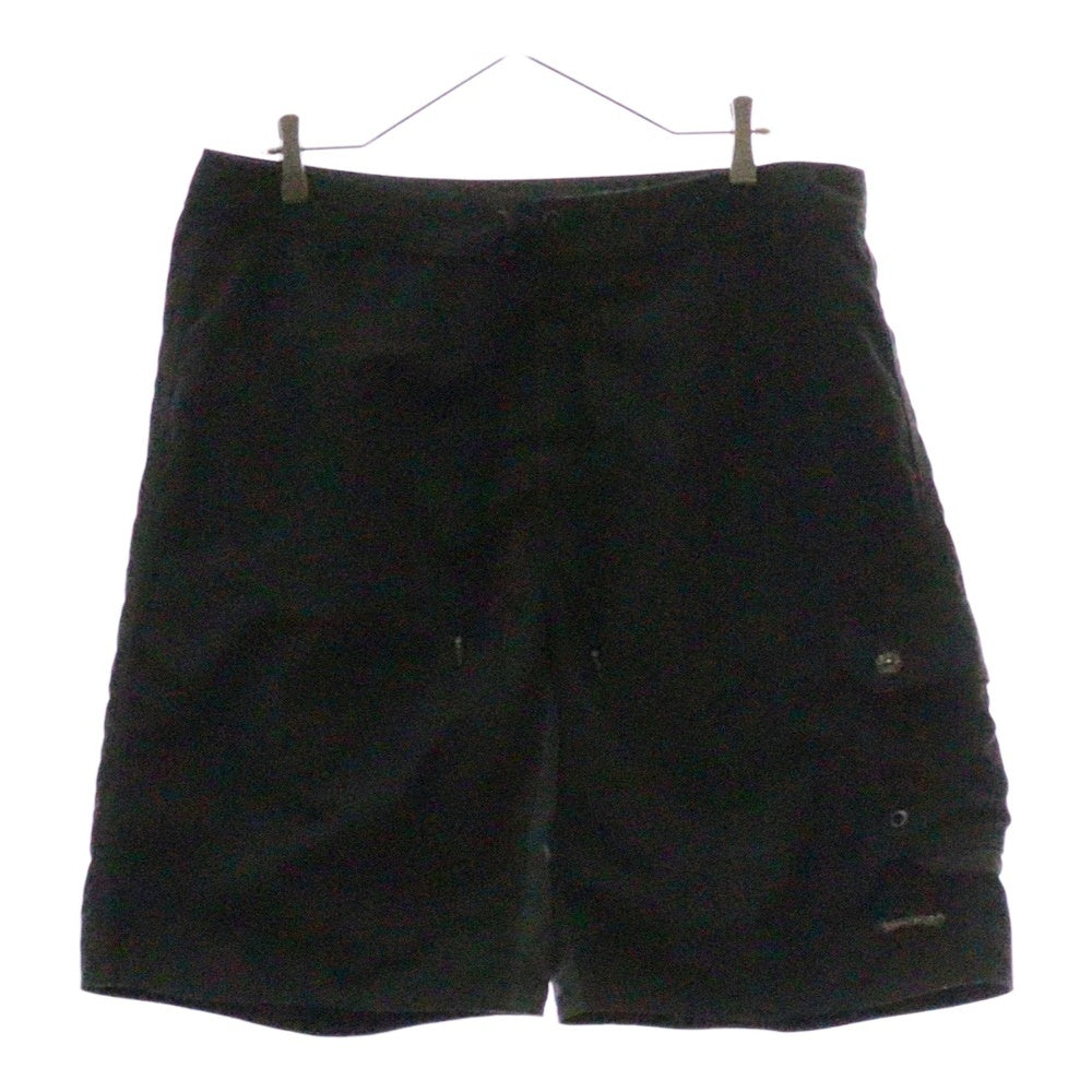 CHROME HEARTS(クロムハーツ) CHプラスレザーパッチラベル付きスイムハーフパンツ ブラック