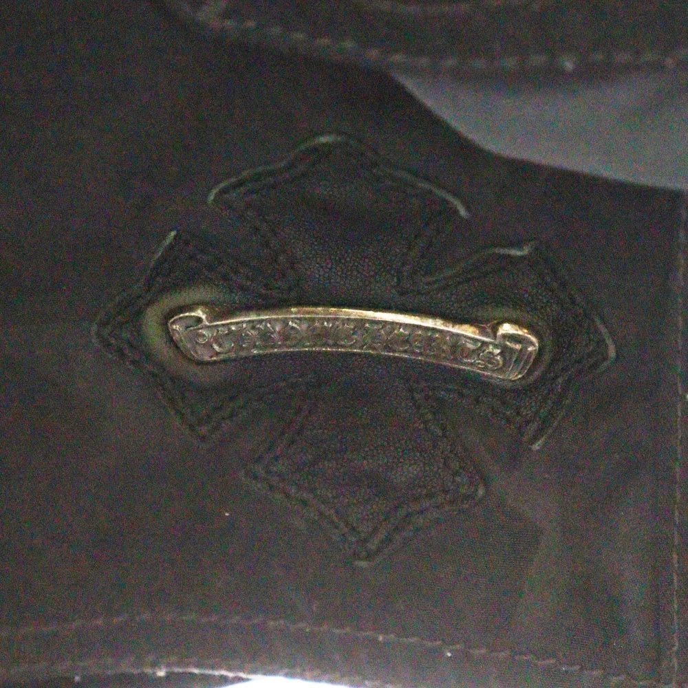 CHROME HEARTS(クロムハーツ) CHプラスレザーパッチラベル付きスイムハーフパンツ ブラック
