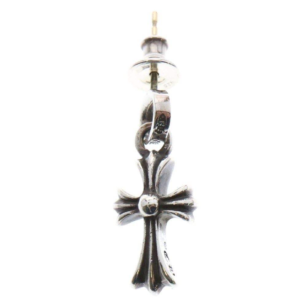 CHROME HEARTS(クロムハーツ) BBY F PPRCHN ベイビーファットクロス ドロップピアス シルバー BCA090