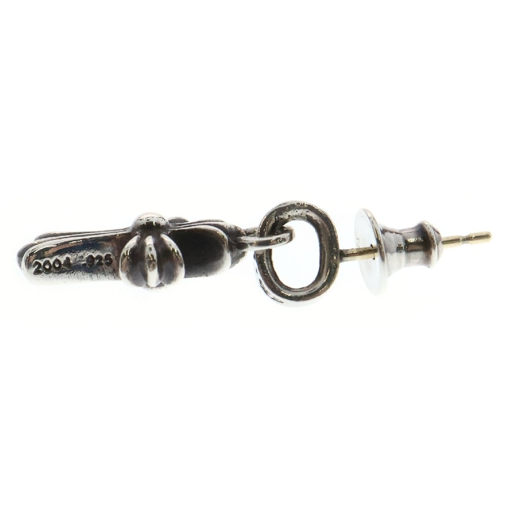 CHROME HEARTS(クロムハーツ) BBY F PPRCHN ベイビーファットクロス ドロップピアス シルバー BCA090