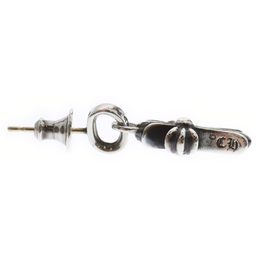 CHROME HEARTS(クロムハーツ) BBY F PPRCHN ベイビーファットクロス ドロップピアス シルバー BCA090