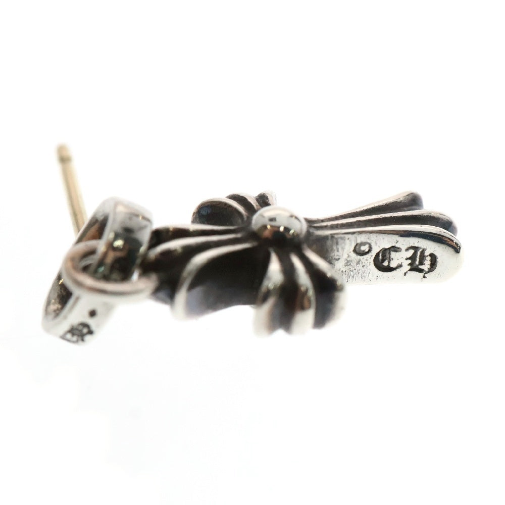 CHROME HEARTS(クロムハーツ) BBY F PPRCHN ベイビーファットクロス ドロップピアス シルバー BCA090