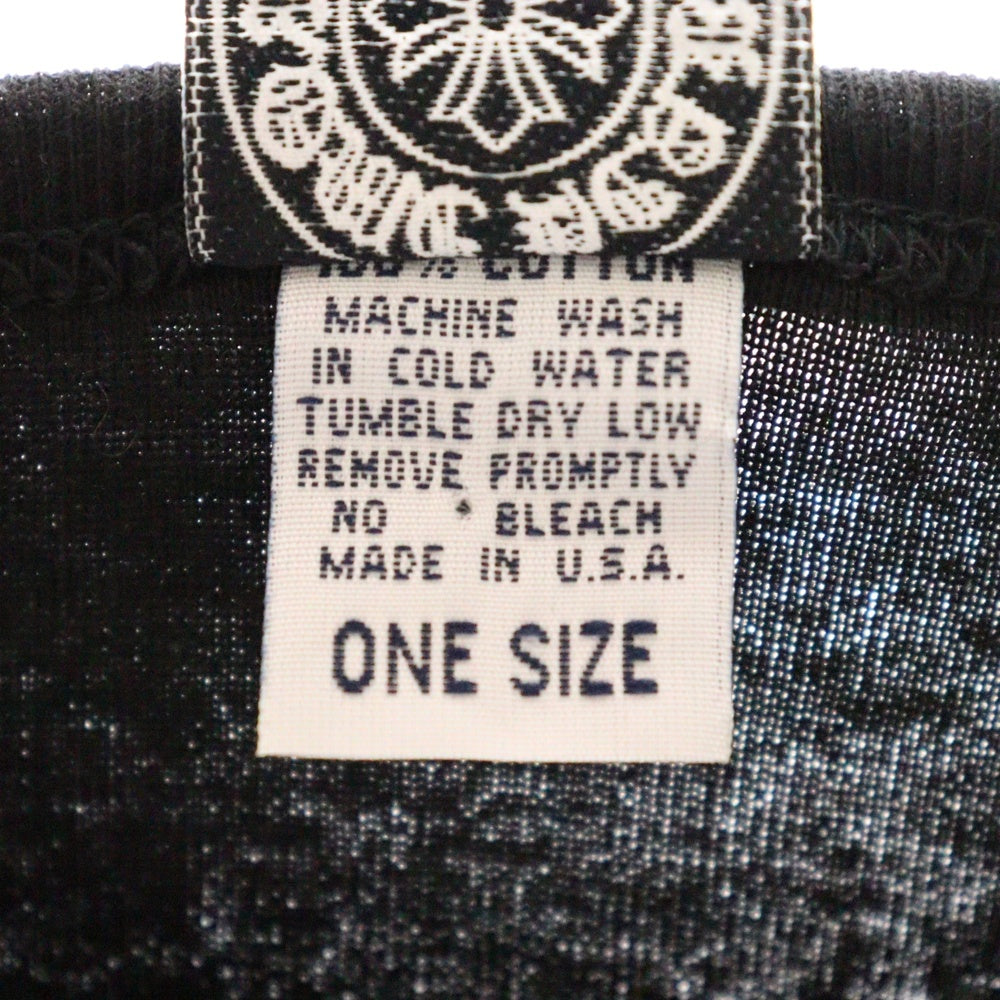 CHROME HEARTS(クロムハーツ) CH L/S /1 アームプリント ロングスリーブカットソー 長袖Tシャツ ブラック