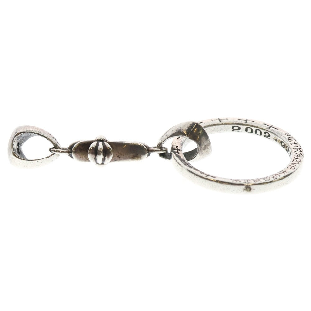 CHROME HEARTS(クロムハーツ) EWLP SCRL BBF ベイビーファットクロス アイウェアループ ペンダントトップ シルバー