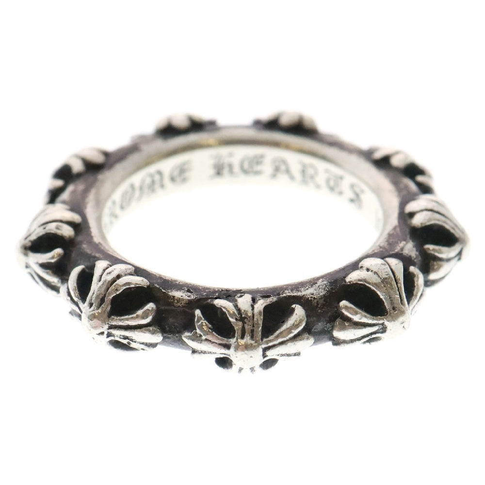 CHROME HEARTS(クロムハーツ) CROSS BAND クロスバンド リング シルバー BCA342